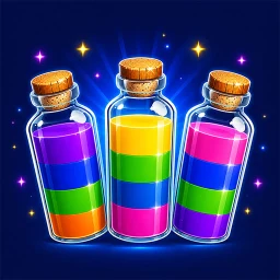 Water Bottle Color Sort Puzzle simgesi